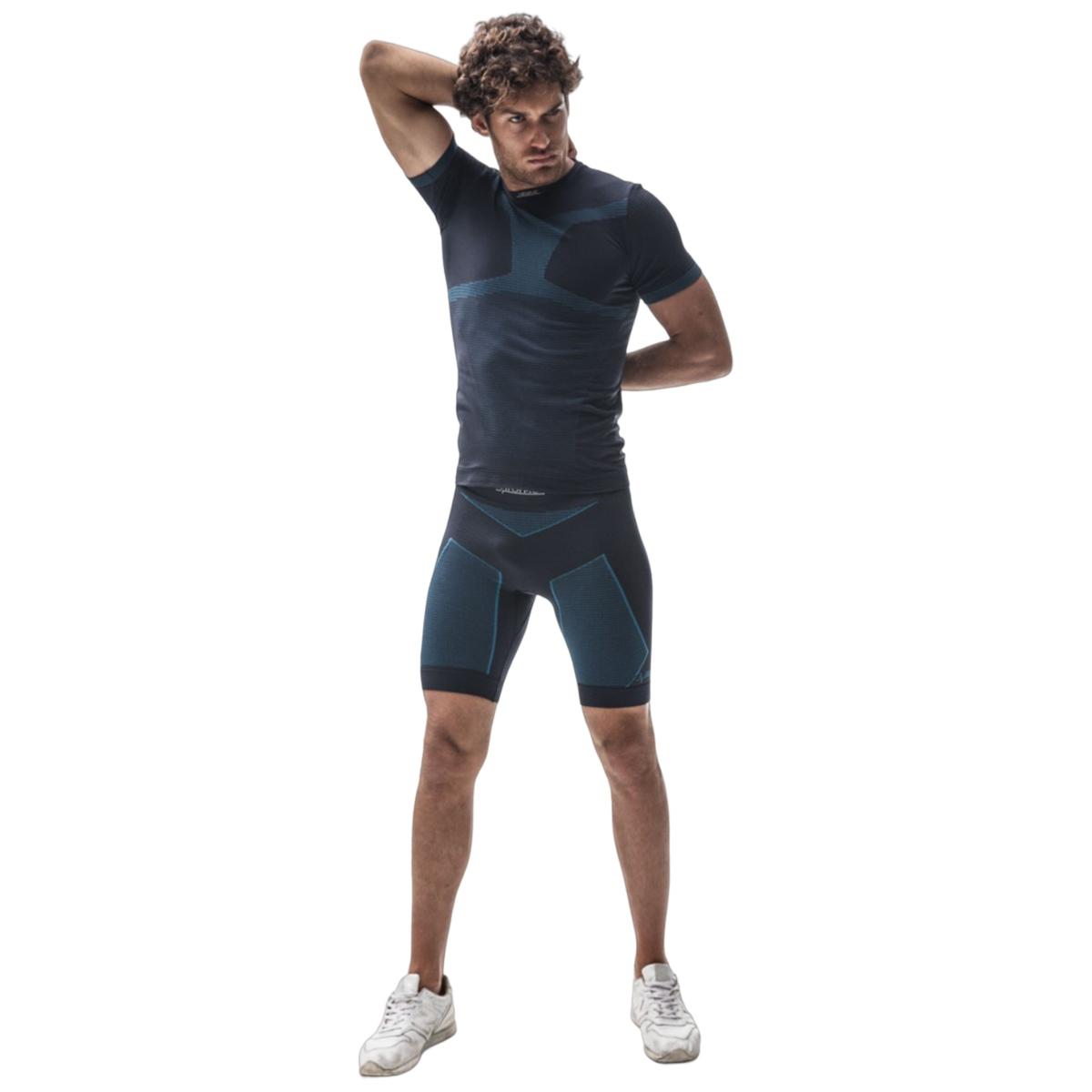 T-Shirt M/Corta Run Iron-Ic 6.0 Blue