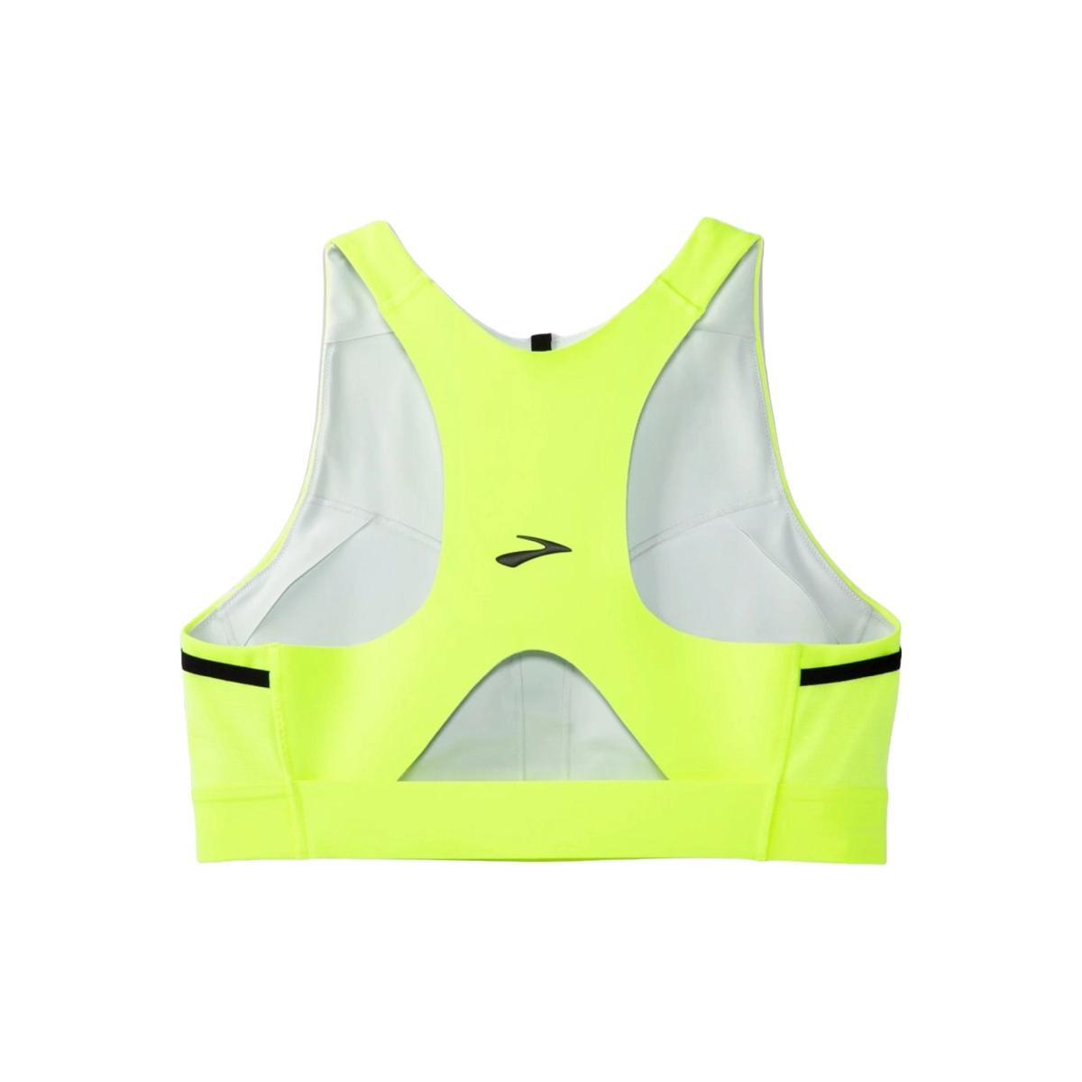 Reggiseno Tecnico Pocket Run Bra -FluoYellow