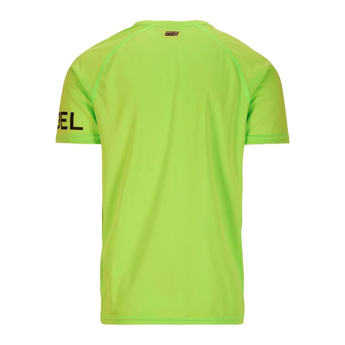 T-shirt Uomo Padel Kappa Kombat Dago - Colore Lime Green