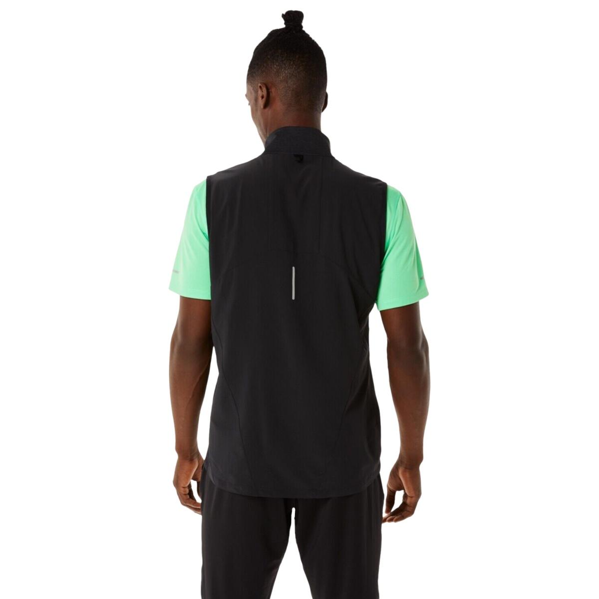 GIACCA RUNNING UOMO ASICS LITE SHOW - Performance Black Heather