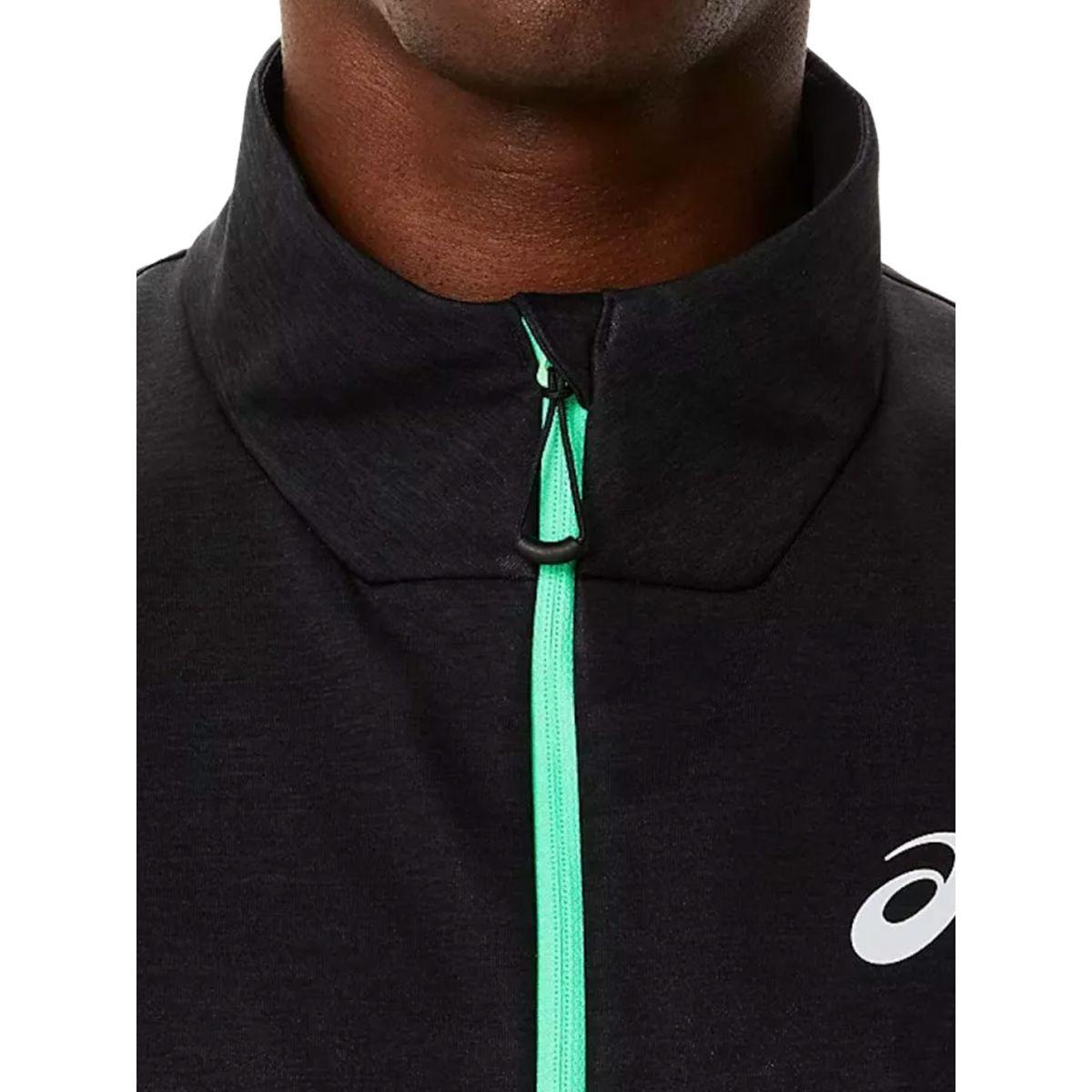 GIACCA RUNNING UOMO ASICS LITE SHOW - Performance Black Heather