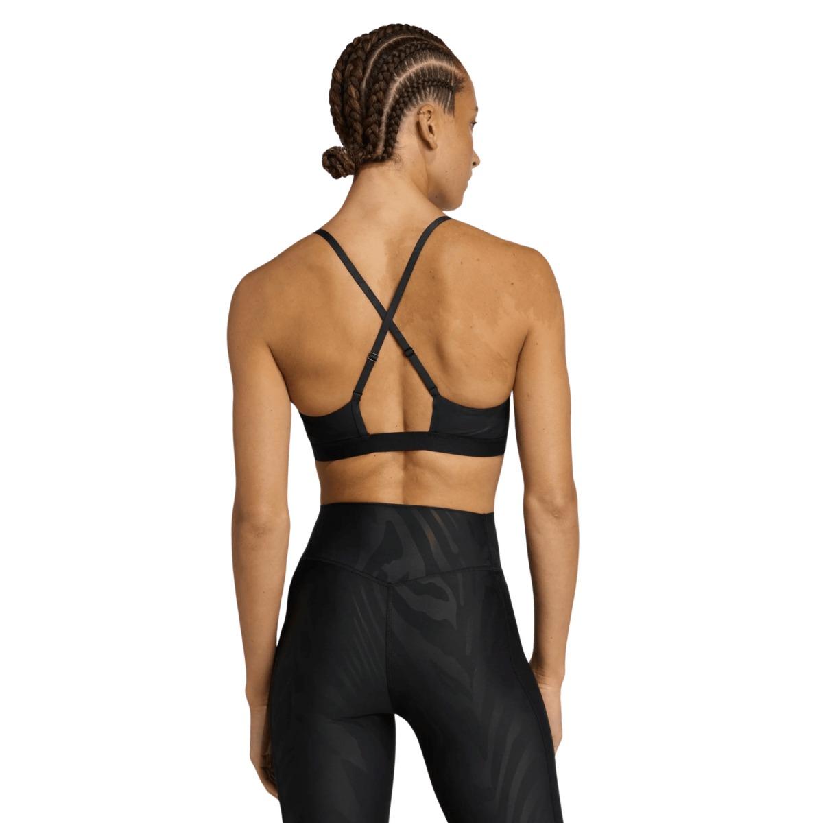 Adidas Aop Bra Reggiseno Sportivo Donna