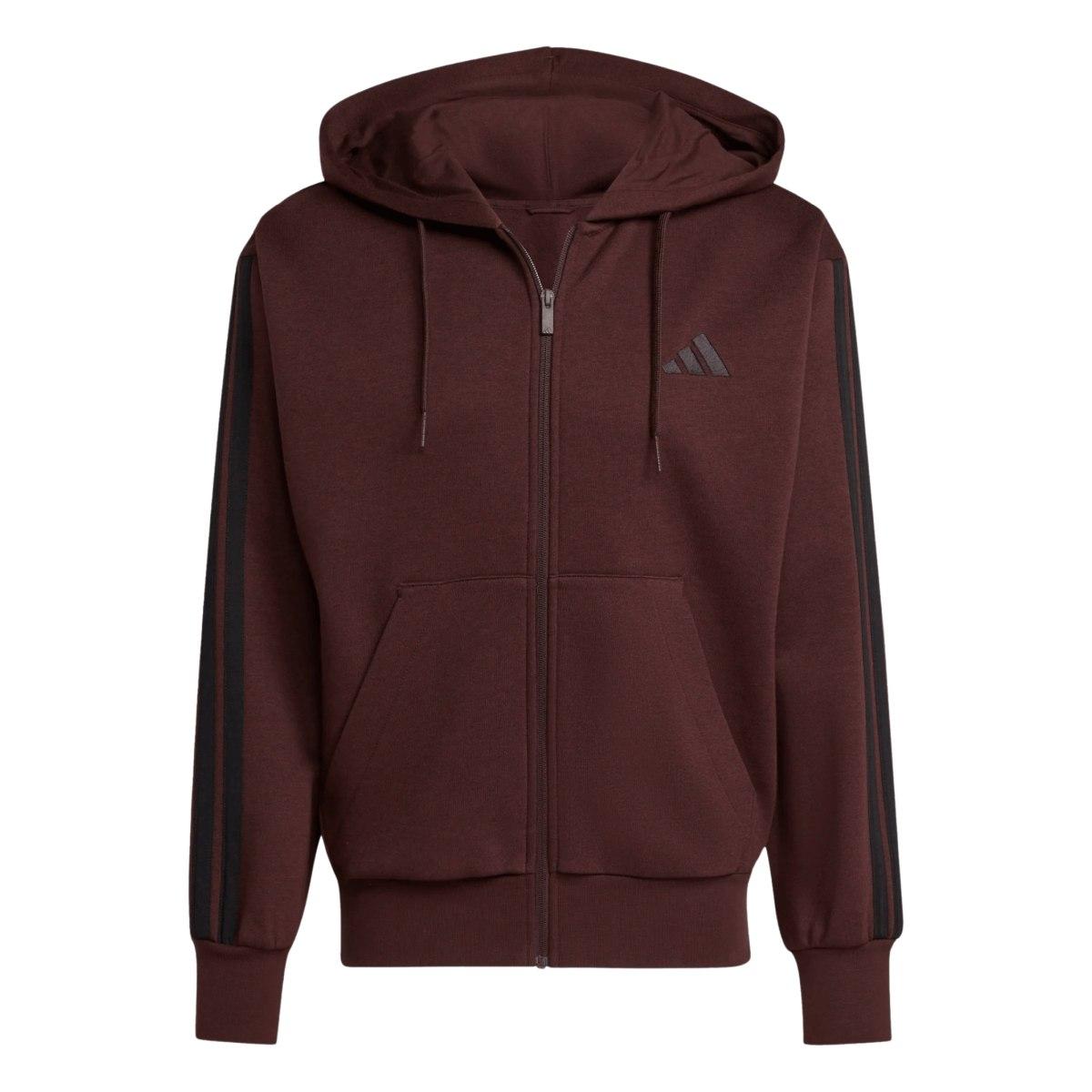 Adidas 3S Felpa Zip Uomo