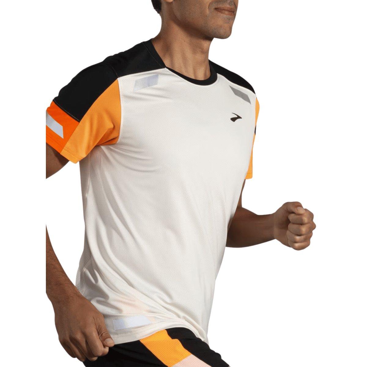 Brooks Run Visible Short Sleeve T-Shirt Running  Uomo
