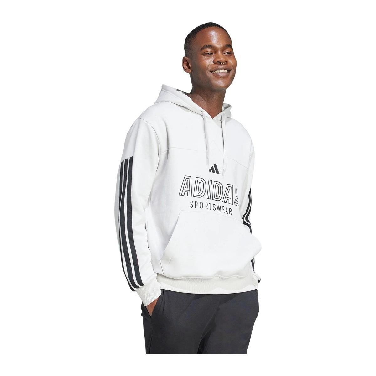 Adidas Tiro Felpa con Cappuccio 3-Stripes Uomo