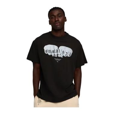 PUMA Swish N' Ink Oversize Basketball T-Shirt