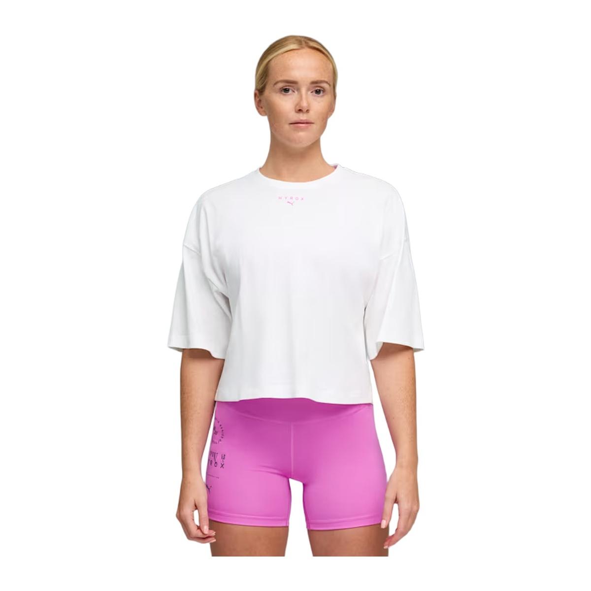 PUMA W Cropped Lifestyle T-Shirt Hyrox