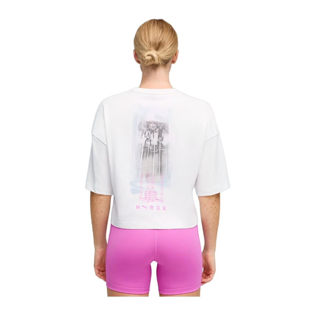 PUMA W Cropped Lifestyle T-Shirt Hyrox
