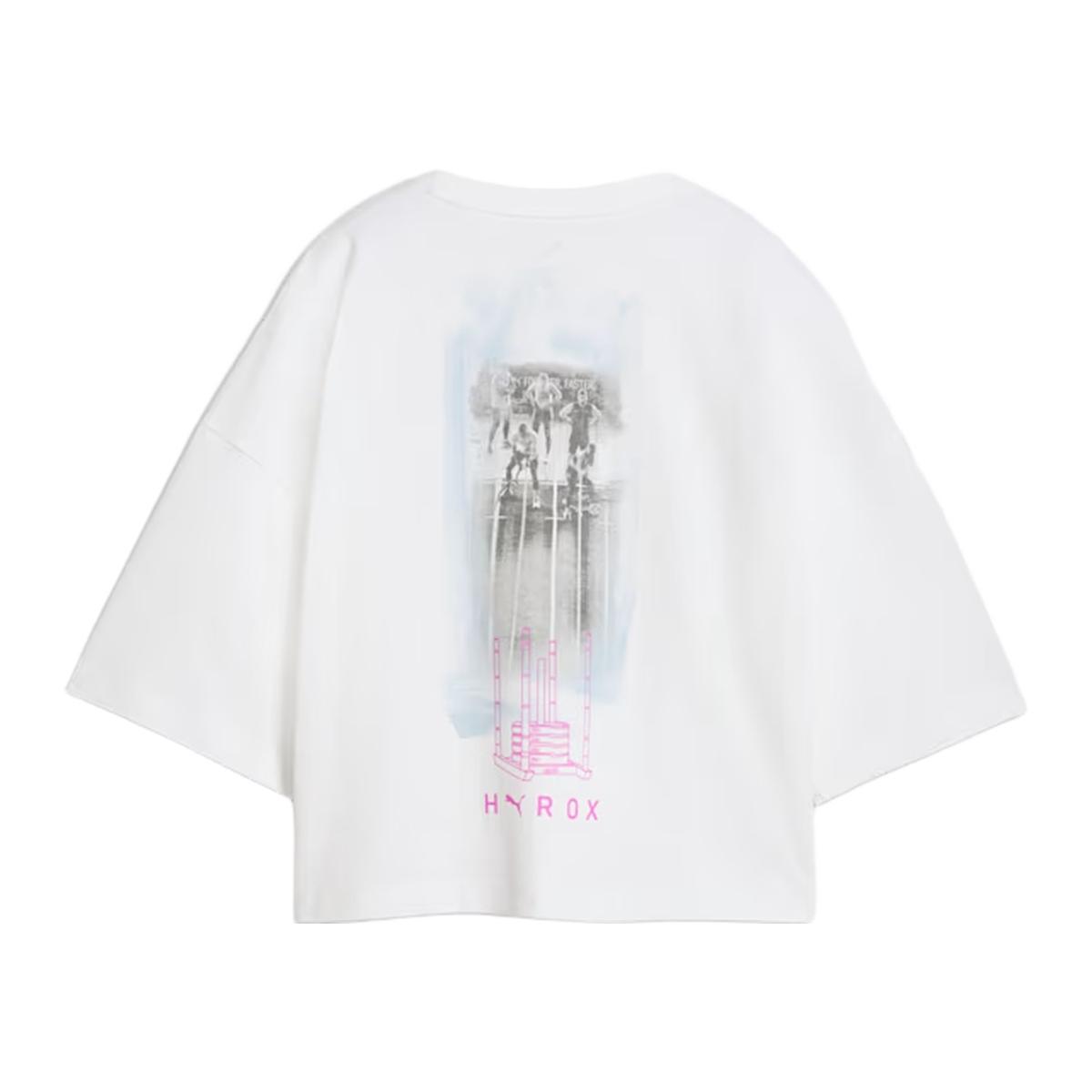 PUMA W Cropped Lifestyle T-Shirt Hyrox