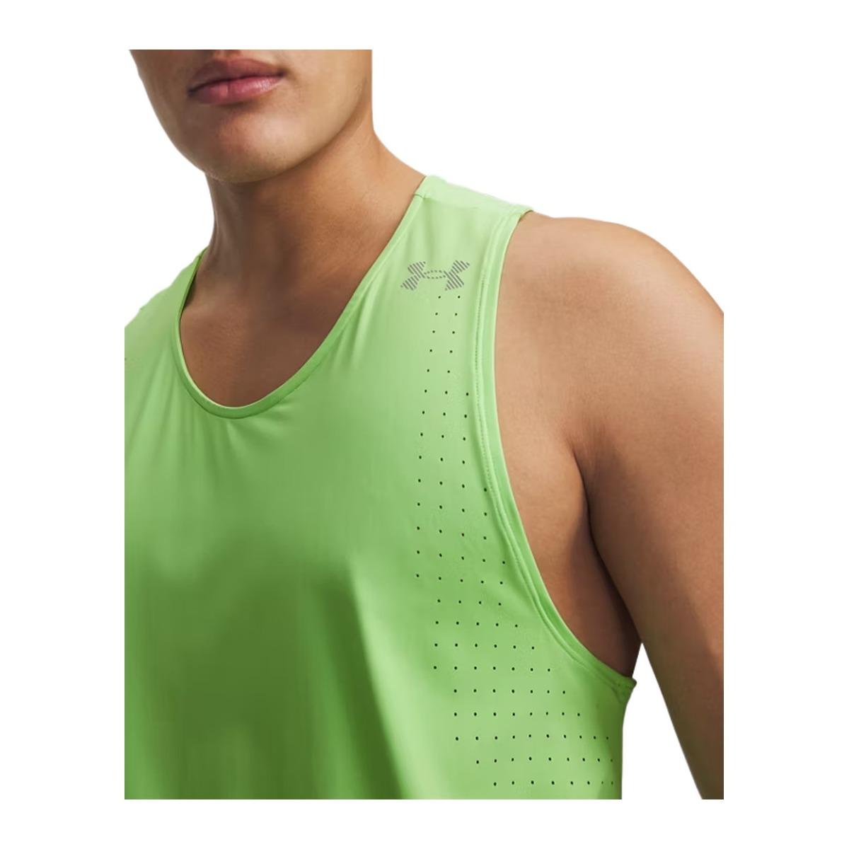 Under Armour Velociti Pro Singlet Top T-Shirt Running Uomo