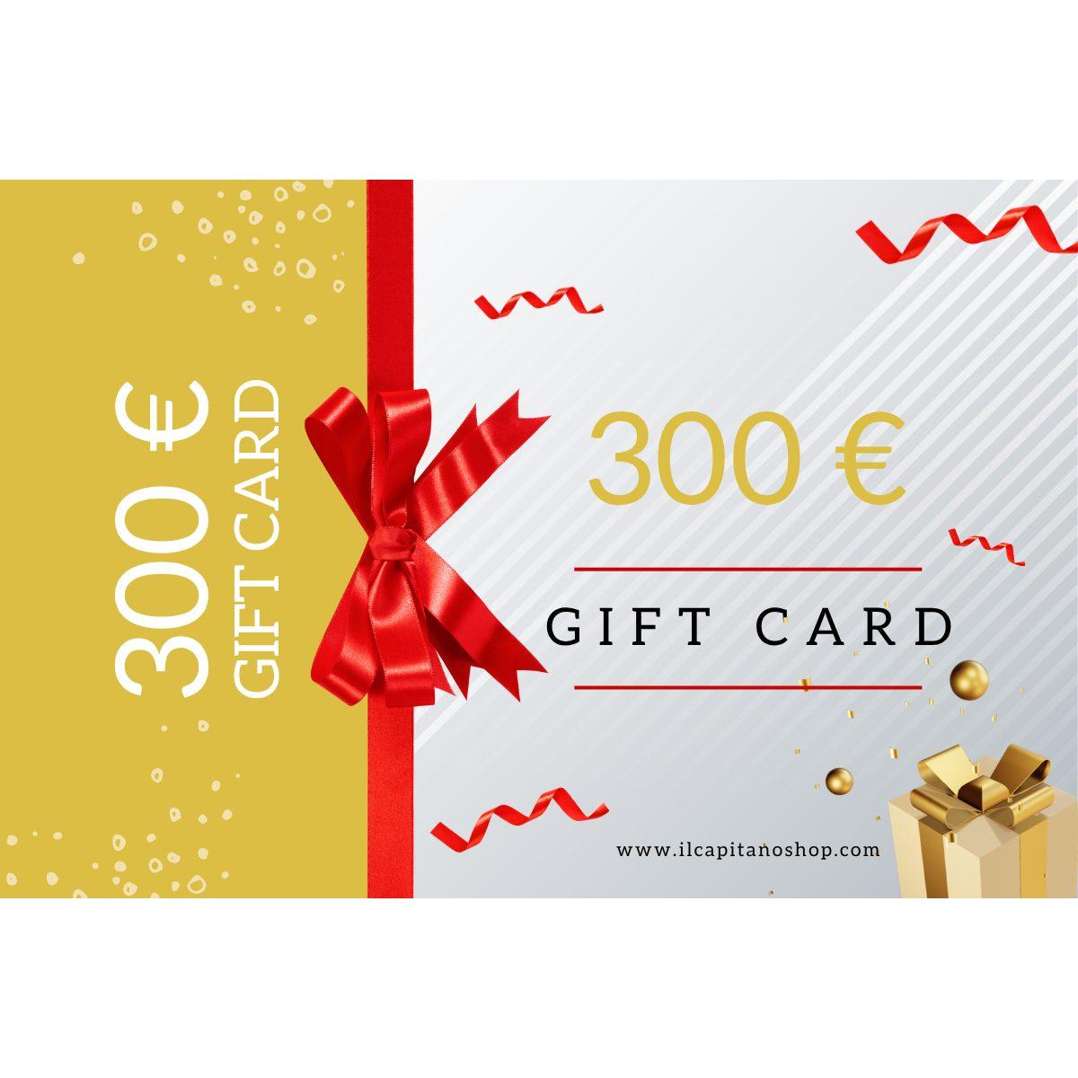 Il Capitano Gift Card Gold  300