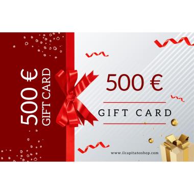 Il Capitano Gift Card "Heart"  500