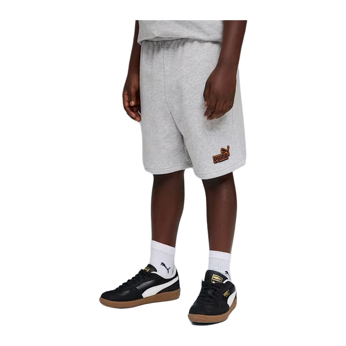 Puma Essentials Logo Lab Relaxed Shorts Pantaloncini