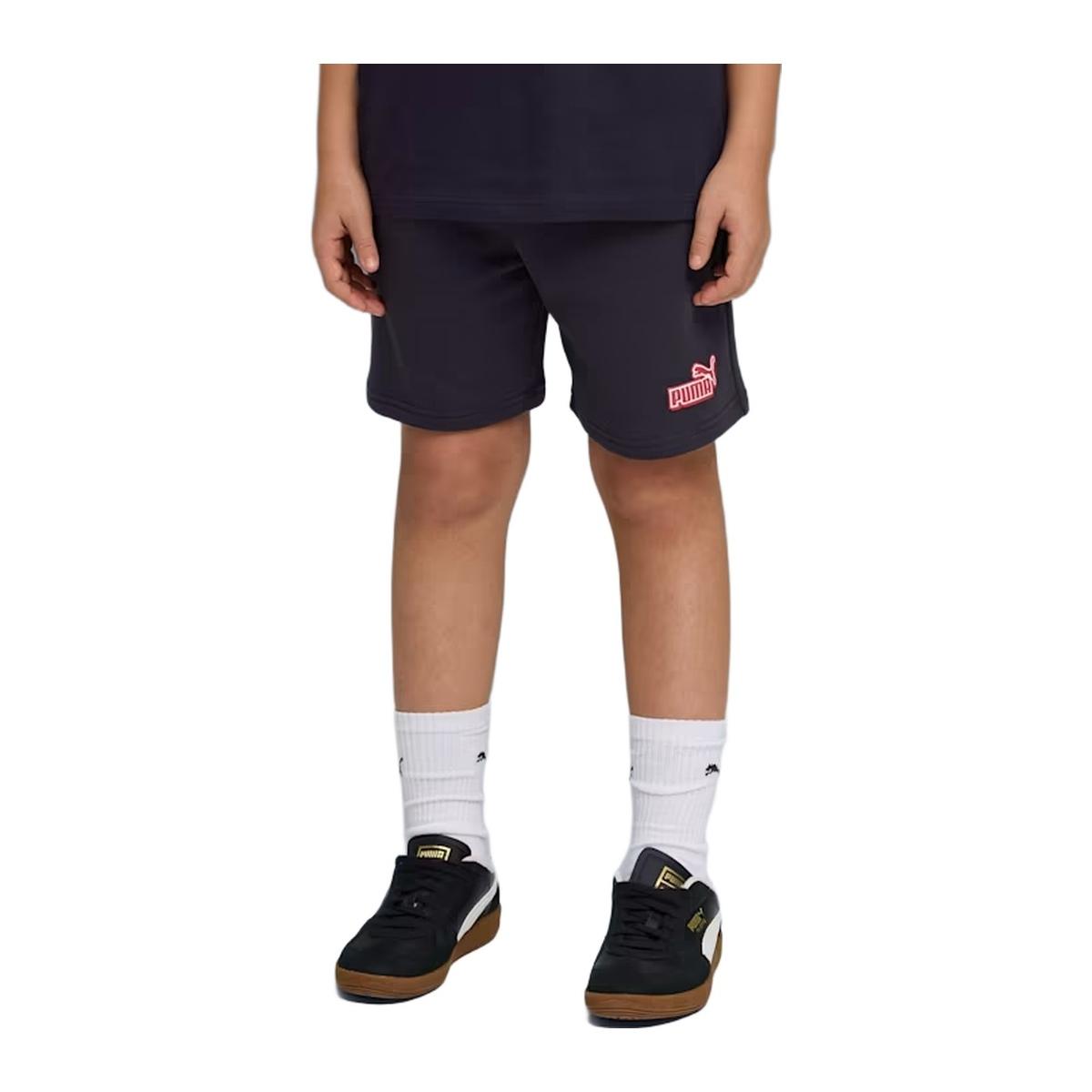 Puma Essentials Logo Lab Relaxed Pantaloncini Youth