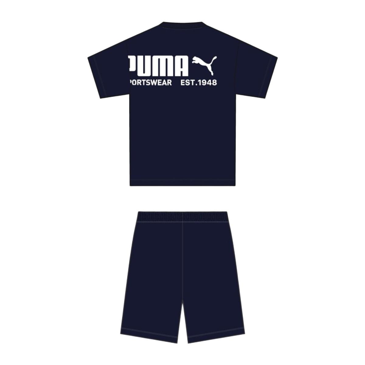 Puma Sport Tee And Shorts Set Completo