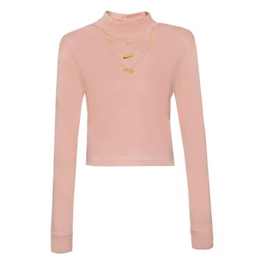Maglia Donna Sportswear Lifestyle -  Pink Oxford