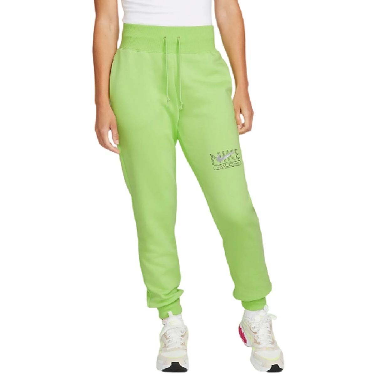 PANTALONE DONNA SPORTSWEAR SWOOSH -  Key Lime/Flat Pewter