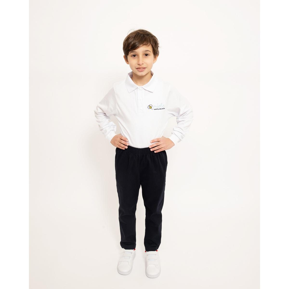 Polo cotone pesante primaria miele