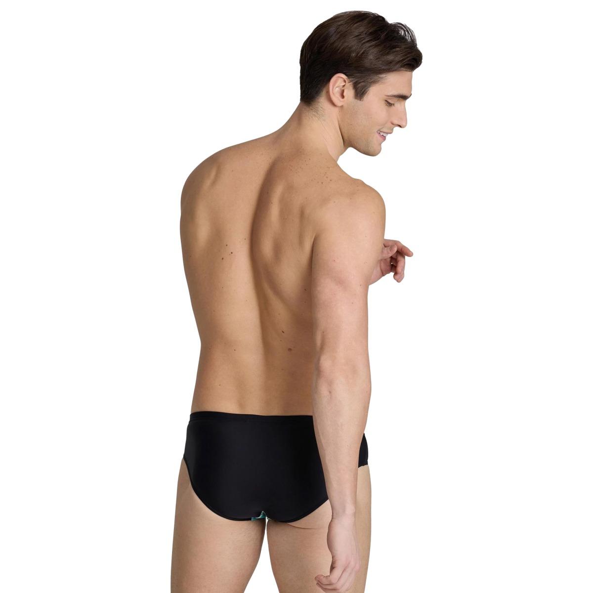 Slip da nuoto uomo stampa waves breaking