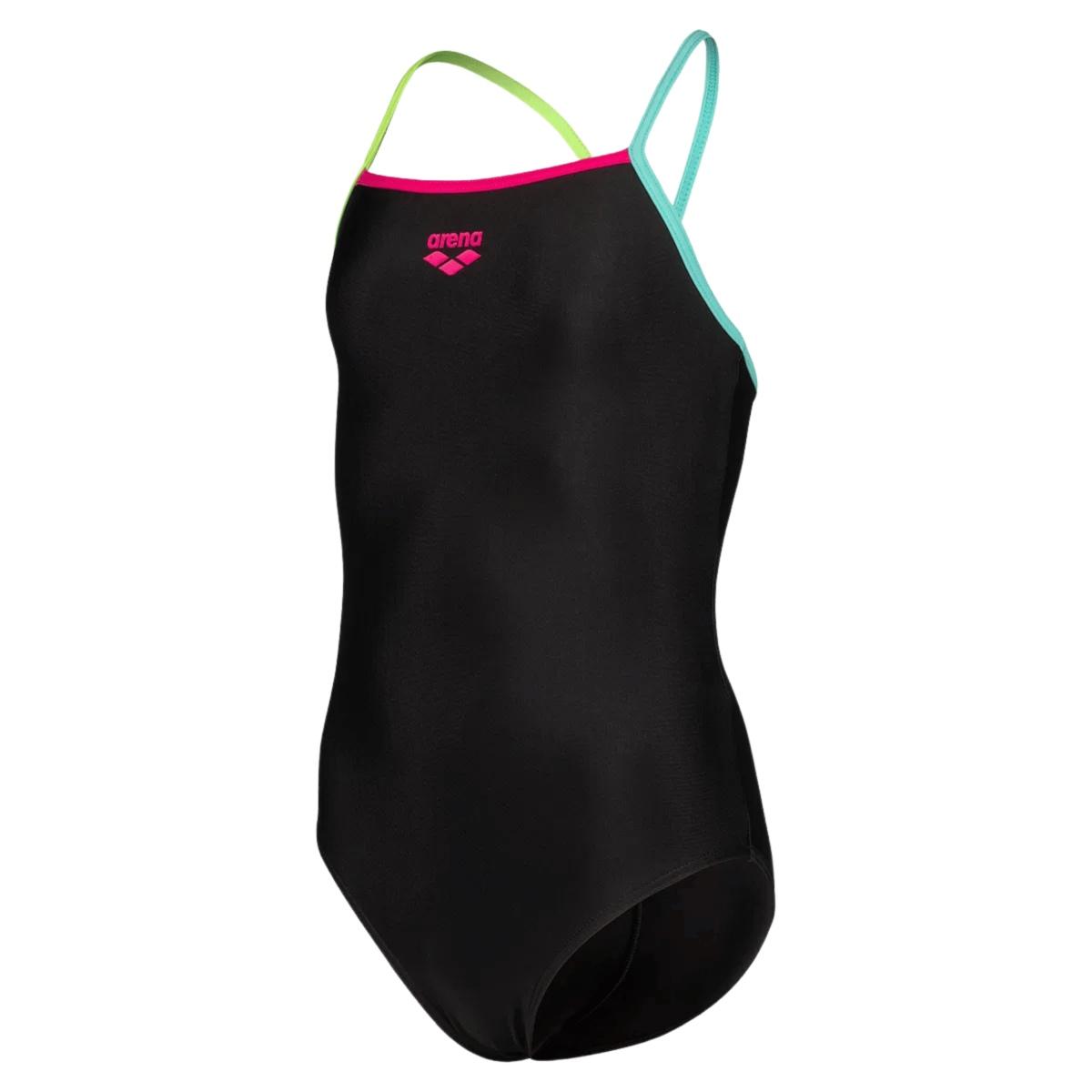Arena Solid SwimSuit Costume Bambina