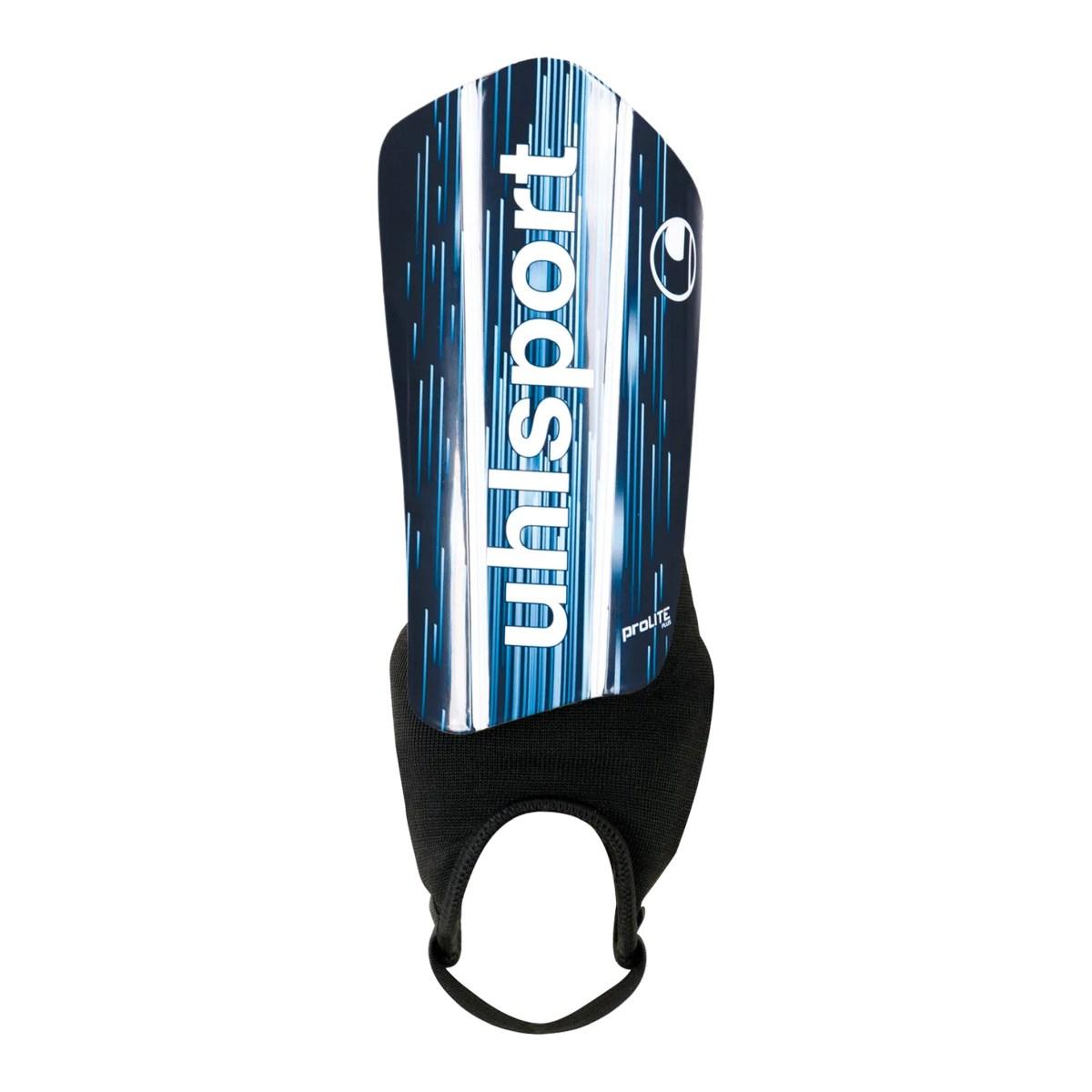 Parastinchi Calcio Uomo UHL Sport Pro Lite Plus - Colore Black/White/Fluo Orange