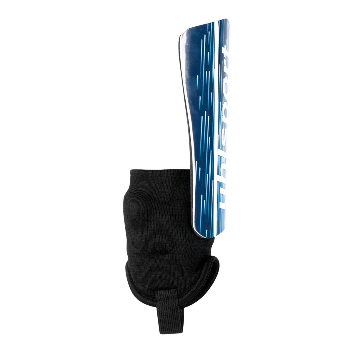 Parastinchi Calcio Uomo UHL Sport Pro Lite Plus - Colore Black/White/Fluo Orange